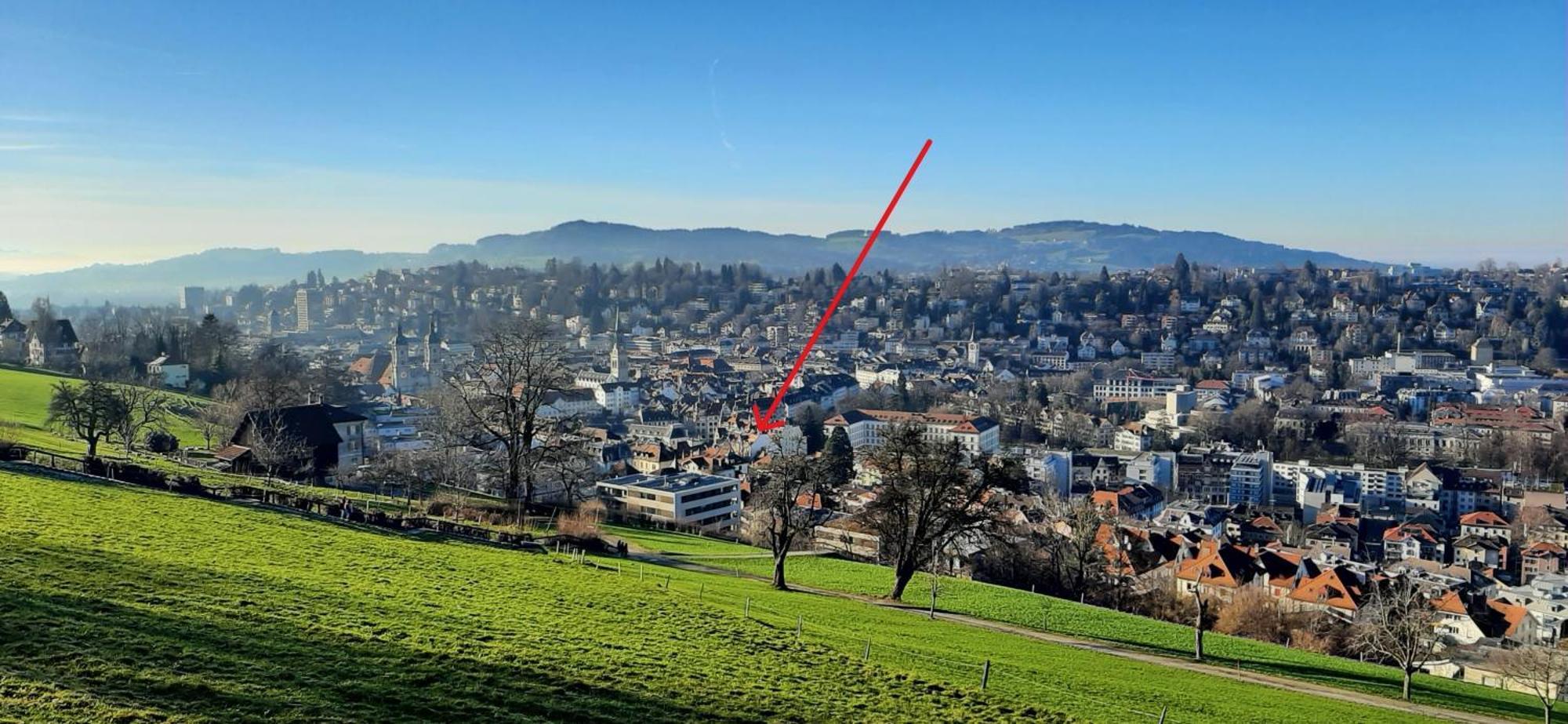 Ruhige, Neue Dachwohnung An Altstadt, Naehe Messe เซนต์กาลเลิน ภายนอก รูปภาพ
